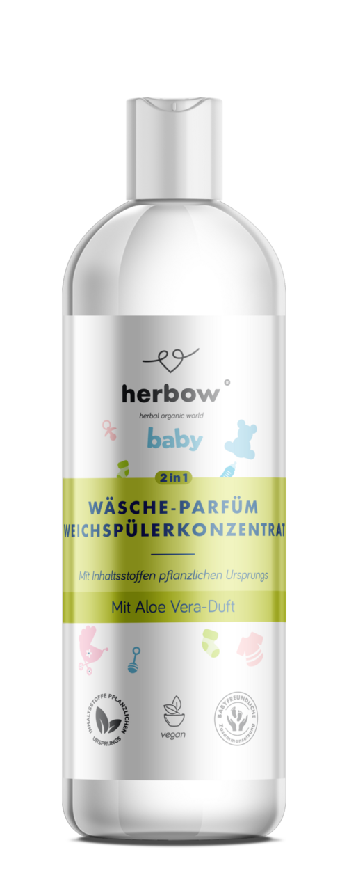 Koncentrovaná aviváž s parfumom 2v1 BABY ALOE VERA 1000 ml, na 100 pracích dávok (á 4 - 5 kg)