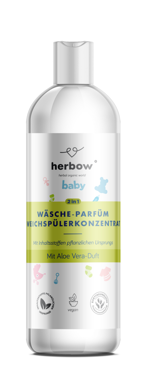 Koncentrovaná aviváž s parfumom 2v1 BABY ALOE VERA 1000 ml, na 100 pracích dávok (á 4 - 5 kg)