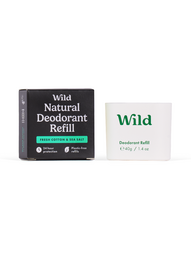 Wild DEO Refill BLACK Men´s Fresh Cotton&Sea salt 40g